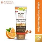 WOW Skin Science Brightening Vitamin C & Niacinamide Face Wash | For Brighter Glow | Paraben & Sulphates Free | Face Wash for Women & Men | 100 ml - Fast UK Delivery - Image 4