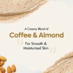 mCaffeine Almond & Coffee Body Scrub for Tan Removal | Exfoliator Creamy Bathing Body Scrub for Dry Skin | Exfoliating Scrub for Body for Women and Men | Natural and Vegan - 200gm - Fast UK Delivery - Image 3