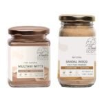 Ecotyl Face Pack Combo - Sandalwood Powder and Multani Mitti | Duo for Skin Brightening and Glow | 100g + 150g - Fast UK Delivery - Image 7