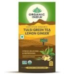ORGANIC INDIA Tulsi Lemon Ginger Tea|25 Tea Bags (Pack Of 2),177 Gm - Fast UK Delivery - Image 2