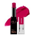 MILA Beaute Pro Matte Lipstick | Shade - Noorjahan, 4.2g Pro Matte Lipstick | Creamy Matte Lipstick | Shade - Gangubai, 4.2g - Fast UK Delivery - Image 3