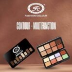 Fashion Colour Glamorous Full Coverage Concealer Corrector Contour Palette | Creamy texture Moisturizing & Lasting | Easy To Blend & Lightweight Concealer For Face Makeup (32gm) - Fast UK Delivery - Image 5