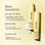 Foxtale SPF 70 Niacinamide Matte Sunscreen with PA++++ | Prevents Tanning | UVA/UVB Protection | Lightweight | No White Cast | Non Greasy | For Men & Women | 50 ml - Fast UK Delivery - Image 6