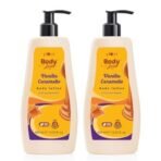 Plum Bodylovin' Vanilla Caramello Body Lotion|Cocoa Butter & Vitamin B5 For Deep Moisturization|Non-Greasy|Soft & Glowing Skin|For Dry To Very Dry Skin|Warm & Cozy Vanilla Fragrance,400 Ml(Pack Of 2) - Fast UK Delivery - Image 2