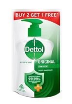 Dettol Original Handwash Liquid Soap Refill, 175ml (Pack of 3) | Germ Defence Formula | 10x Better Germ Protection - Fast UK Delivery - Image 2