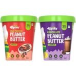 ALPINO High Protein Dark Chocolate Peanut Butter Smooth 1kg & ALPINO Chocolate Peanut Butter Crunch 1kg - Fast UK Delivery - Image 2