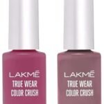 LAKME True Wear Color Crush Glossy Finish 103 6Ml & True Wear Color Crush 236 6Ml Combo - Fast UK Delivery