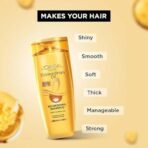 L'Oreal Paris 6 Oil Nourish Shampoo, 175ml (With 10% Extra) And L'Oreal Paris 6 Oil Nourish Conditioner, 175ml (With 10% Extra) - Fast UK Delivery - Image 6