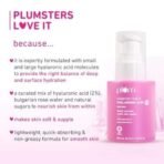 Plum 2% Hyaluronic Acid Serum with Bulgarian Rose (30 ml) | Instant Hydration for Plump & Bouncy Skin | Daily Use Face Serum| For All Skin Types | Fragrance-Free - Fast UK Delivery - Image 4