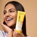 Jovees Herbal Sun Guard Lotion SPF 60 Pa+++ Broad Spectrum For All Skin | 3 in 1 Matte Lotion UVA/UVB Protection, Moisture Balance, Even Tone Skin For Women/Men 100ml - Fast UK Delivery - Image 4