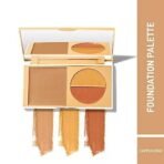 MyGlamm Total Makeover Ff Matte Cream Medium Coverage Foundation Palette With Spf 30 And Skin Tone Corrector For Normal Skin(Cappuccino, Beige, 10.5Gm), Pack Of 1 - Fast UK Delivery - Image 3
