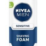 NIVEA MEN Shaving, Sensitive Shaving Foam for Face, 250ml - Fast UK Delivery - Image 6