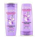 L'Oreal Paris Hyaluron Moisture 72H Moisture Filling Shampoo (180ml) + Hyaluron Moisture 72H Moisture Sealing Conditioner (180ml) (2 ITEM IN SET) - Fast UK Delivery - Image 2