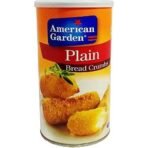 American Garden Plain Bread Crumbs, Orange, Medium, 425g Imported (USA) - Fast UK Delivery - Image 2
