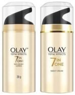 Olay Day Cream Total Effects 7 in 1, Anti-Ageing Moisturiser, 20g And Olay Night Cream Total Effects 7 in 1, Anti-Ageing Moisturiser, 20g - Fast UK Delivery - Image 2