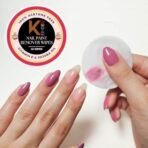 KINDED Nail Paint Remover Wipes Acetone Free Cuticle Care Nourishing Formula Nail Polish Removing Lacquer Cleanser Wet Pads Pulls Tissues Enriched with Jojoba Oil & Vitamin E - Fruity, 40 Wipes - Fast UK Delivery - Image 6