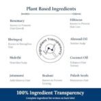 Blue Nectar Advanced Plant Based Rosemary Hair Growth Serum, Natural Alternate for Redensyl for Hair Growth | Intensive Ayurvedic Hair Serum for Women & Men for Healthy Hair & Scalp with Bhringraj (8 Herbs, 100 ml) - Fast UK Delivery - Image 6