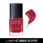 LAKME Absolute Gel Stylist Nail Color, Scarlet Red, 12 ml - Fast UK Delivery - Image 3