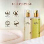 Just Herbs Body Mist Spray for Men and Women With Long Lasting Fragrance Perfume Combo Gift Set - Creamy Serenity (2 x140ml) - Fast UK Delivery - Image 6
