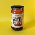 Nomad Food Project | Bacon Chilli Oil (180 gms) | Made with real Bacon | Garlicky, Umami, and Spicy | Perfect for momos, stir-fries, pizza, noodles, and more. - Fast UK Delivery - Image 4