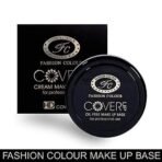 Fashion Colour Cover Up Cream Make Up Base, HD Coverage II Long Lasting, 12g (Shade 02) - Fast UK Delivery - Image 5