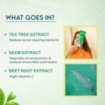Jovees Herbal Tea Tree Oil Control Face Wash for Oily & Sensitive Skin | Paraben & Alcohol-Free, Controls Oil, Prevents Breakouts, Remove Dead Skin | Gentle Cleanser For All Skin Types - 120ml - Fast UK Delivery - Image 5