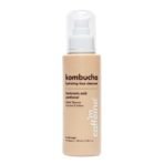mCaffeine Kombucha Hydrating Face Cleanser with Hyaluronic Acid | Gentle Cleanser for Intense Hydration & Soft Skin | Removes Oil & Dirt | Antioxidant-rich Face Wash for Women & Men | 100ml - Fast UK Delivery