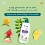 Himalaya Refreshing Baby Wash 400ml | No tears formula |with Watermelon, Neem & Lemon| Keeps baby's skin cool & fresh - Fast UK Delivery - Image 4