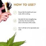 Kapiva Neem Comb | 100% Pure Neem Wood for Men & Women | Hair growth, Dandruff Control - Fast UK Delivery - Image 6