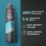 Dove Men+Care Clean Comfort Dry Spray Antiperspirant Deodorant, Up To 48 hrs Protection From Sweat & Odour, Dermatologically Proven, Soothes & Moisturises Skin, Long-Lasting Crisp Fragrance, 250 ml - Fast UK Delivery - Image 4