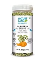 Natureland Organics Pumpkin Seeds (Raw) 250 GM - Fast UK Delivery - Image 2
