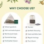 VAHDAM, Green Tea Bag Sampler | Tea Variety Pack- 10 Teas Bags | Gluten Free, Pure Ingredients | Pure Assorted Green Tea Gift Sets, Assortment Of 10 Green Tea Flavors | Valentines Day Gifts 2025 - Fast UK Delivery - Image 5