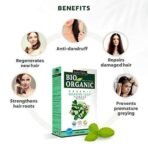 INDUS VALLEY 100% Organic Brahmi Powder | Bacopa monnieri for Hair Cleanser & Hair Care - (100g) - Fast UK Delivery - Image 6
