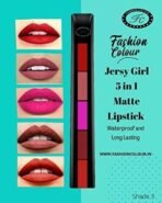 Fashion Colour 5-in-1 Lipstick | Five Shades In One (7.5gm) | Long Lasting, Matte Finish| Non Drying Formula with Intense Color Payoff | Compact & Easy to Use | (Shade 3) - Fast UK Delivery - Image 3