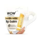 WOW Skin Science Vanilla Latte Lip Balm | Softens & Protects Dry Lips | Long Lasting Moisturisation | 16hrs Dryness Relief | 4g - Fast UK Delivery - Image 2