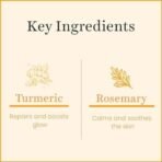 O3+ Vitamin C & Turmeric Glow Gel Cream for Women & Men Turmeric + Rosemary (50gm) - Fast UK Delivery - Image 3