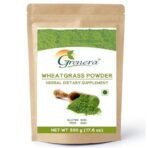 Grenera Wheatgrass Powder, 100% Whole-Leaf Wheat Grass Powder for Detox, Energy & Immunity Support, Green Superfood, 500 grams - Fast UK Delivery - Image 2