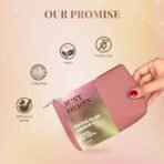 Just Herbs Festive Glam Makeup Essential Makeup Pouch for Women (Lip & Cheek Tint, Ultra Matte Lipstick, Nail Paint, Eyeliner) - Fast UK Delivery - Image 6