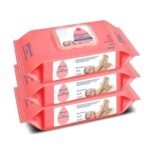 Johnson's Baby Wet Wipes | 216 Wipes (Buy 2 Get 1 Free) | Alcohol & Soap Free | Prevents Rashes & Redness | With 3X Moisturising Lotion | As Mild as Pure Water | Enriched with Glycerin | - Fast UK Delivery - Image 2
