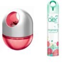 Godrej Aer Twist Petal Crush Pink & Spray Morning Misty Meadows Air Freshener Diffuser, Spray (2 x 157.5 ml) - Fast UK Delivery