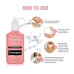 Neutrogena Oil Free Acne Wash | Pink Grapefruit | Deep Cleansing Face Wash with Salicylic Acid | Alcohol Free, Non Comedogenic & Dermatologically Tested | For Oily Acne Prone Skin | 175ml - Fast UK Delivery - Image 7