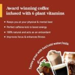Rage Coffee 30 Silk Blend Assorted Coffee Sachets | 10 Sachets Each Flavour (Vanilla Velvet, Belgian Chocolate, Creamy Hazelnut)| Makes 30 Cups | Rich & Bold Instant Coffee Flavour Coffee | For Hot/ Cold Coffee + Shaker 400ml - Fast UK Delivery - Image 6
