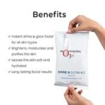 O3+ Shine & Glow Mono Dose Facial Kit (32g+6ml) - Fast UK Delivery - Image 3