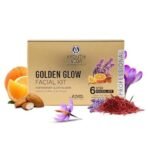 Ayouthveda Golden Glow Facial Kit | Bright & Glowing Skin 45g | Facial Kit for New Year Celebration Glow - Fast UK Delivery - Image 2