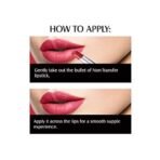Glam 21 Long Lasting Non-Transfer Lipstick|Creamy Matte Formula | Smudge-Free | HD-Colored lips - 2.8gm|Dreamy Red-20 - Fast UK Delivery - Image 6