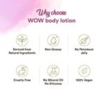 WOW Skin Science Himalayan Rose Body Lotion For Light Hydration - Normal To Oily Skin - with Rose Water, Beetroot Extract - 400mL - Fast UK Delivery - Image 5