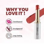 MARS Silk Matte Long Lasting Lipstick | Smooth Application |Transferproof & Smudge Proof | Highly Pigemented Lipstick for women (11-Nude Haze) - Fast UK Delivery - Image 3