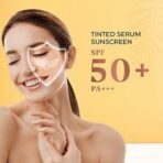 Just Herbs Tinted Sunscreen SPF 50+ PA++++ UVA/UVB Protection for Oily, Dry Skin, No White Cast for Men and Women - 30 ml - Fast UK Delivery - Image 3