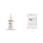 O3+ Vitamin C Serum Glow- Face & Neck Serum- Combination Skin-30ml & O3+ Bridal Facial Kit for Radiant & Glowing Skin - Suitable for All Skin Types (120g Combo - Fast UK Delivery