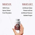 Oraah Hemoglobin Booster Powder is a supplement for men and women enriched with Fresh fruits for Iron Supplement, Metabolism & Immunity Booster (2 x 75 g) - Image 6